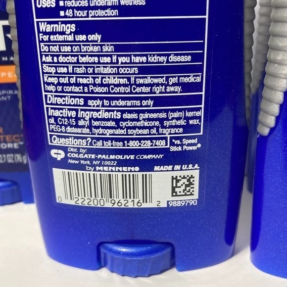 Speed Stick Gear Clean Peak Antiperspirant Deodorant 5 Sticks DISCONTINUED - Picture 9 of 13